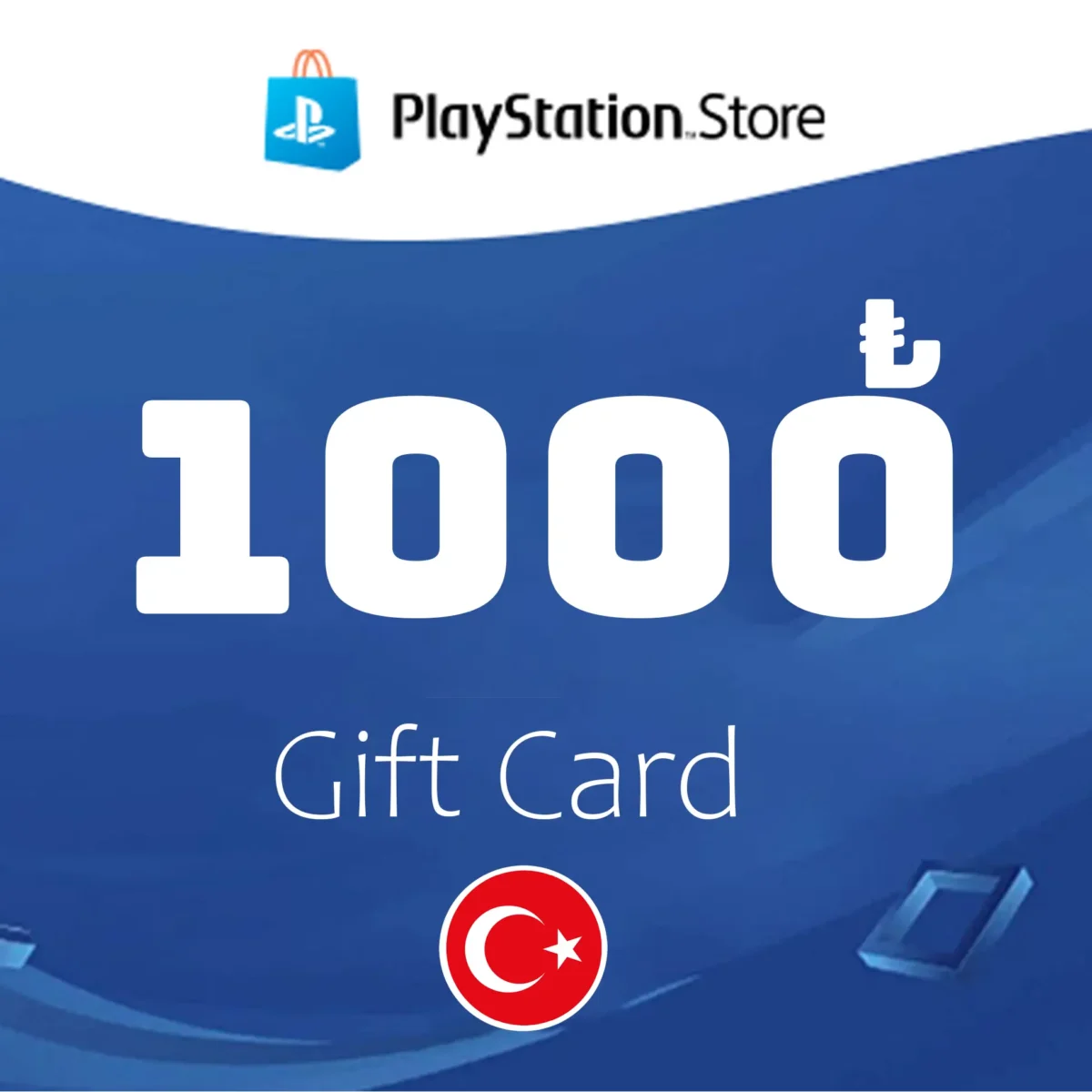 PlayStation Gift Card 1000 TRY – Turkey - Image 1