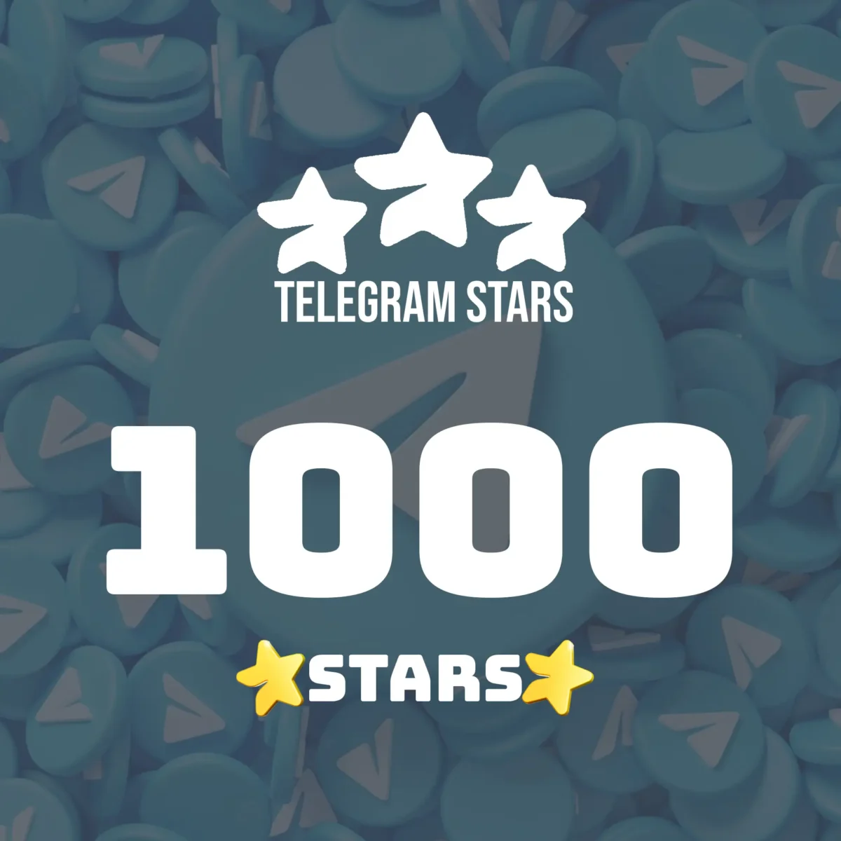 1000 Telegram Stars - Image 1