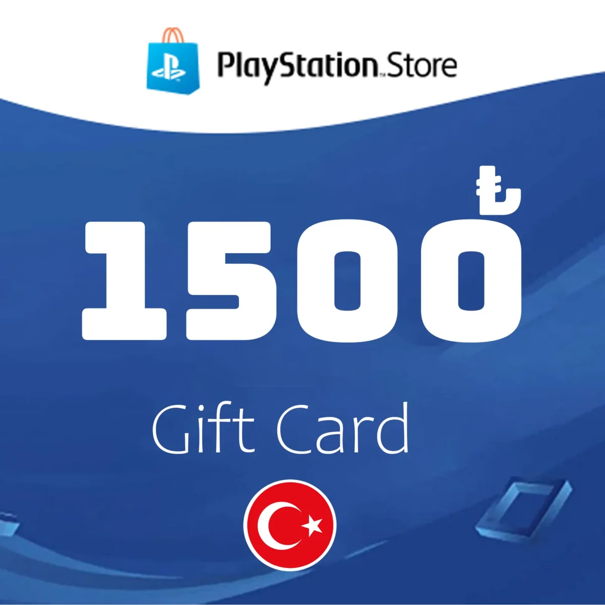 PlayStation Gift Card 1500 TRY – Turkey - Image 1