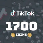 1700 TikTok Coins