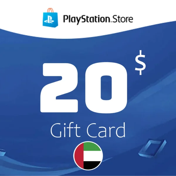 PlayStation Gift Card 20 USD - UAE