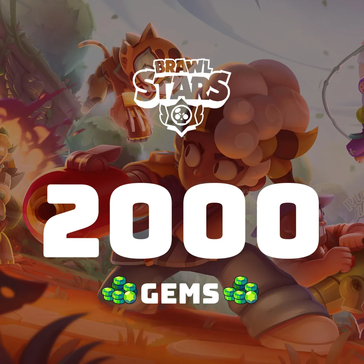 2000 Gems - Image 1