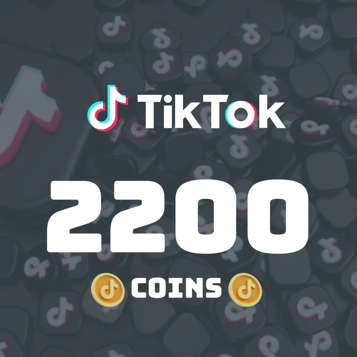 2200 TikTok Coins - Image 1