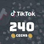 240 TikTok Coins
