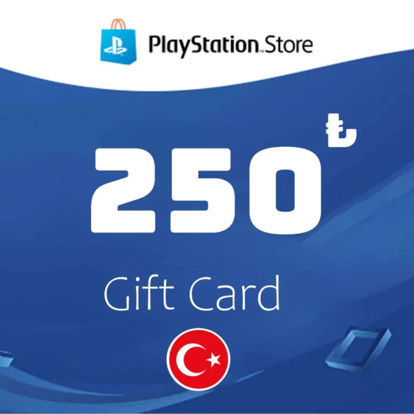PlayStation Gift Card 250 TRY – Turkey