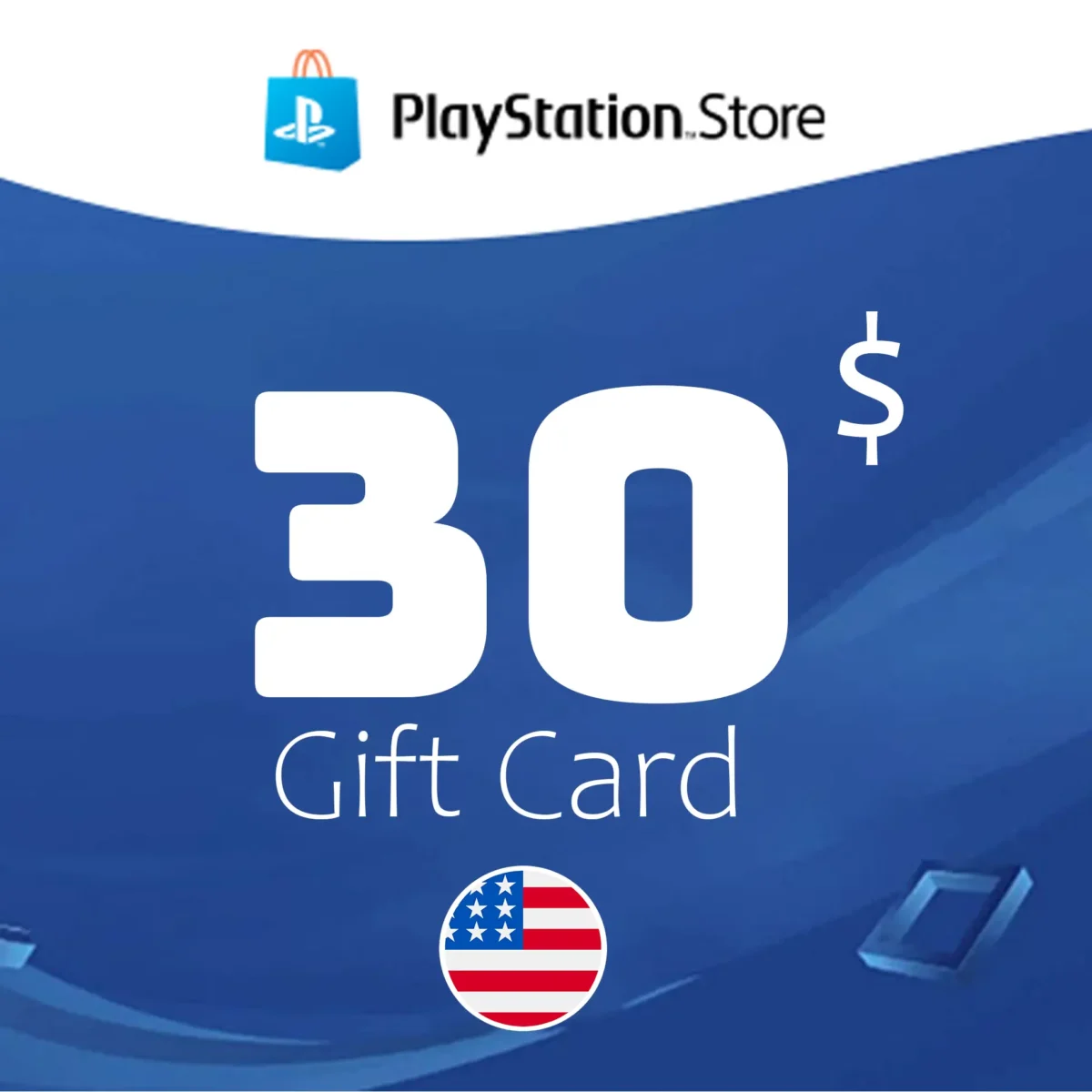 PlayStation Gift Card 30 USD - USA - Image 1