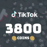 3800 TikTok Coins