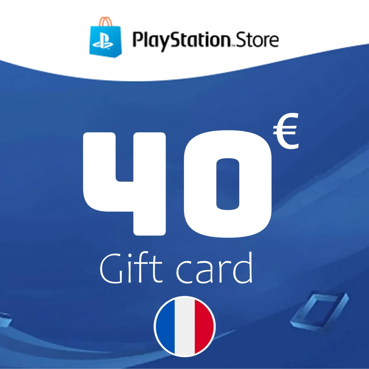 PlayStation Gift Card 40 EUR - FRANCE - Image 1