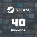 Steam Wallet Gift Card 40 USD Key