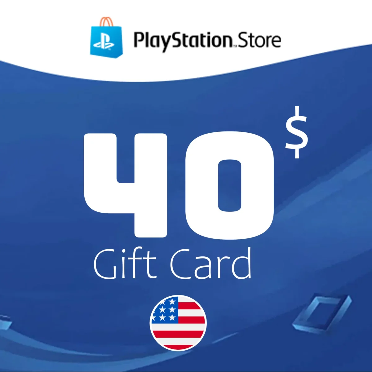 PlayStation Gift Card 40 USD - USA - Image 1