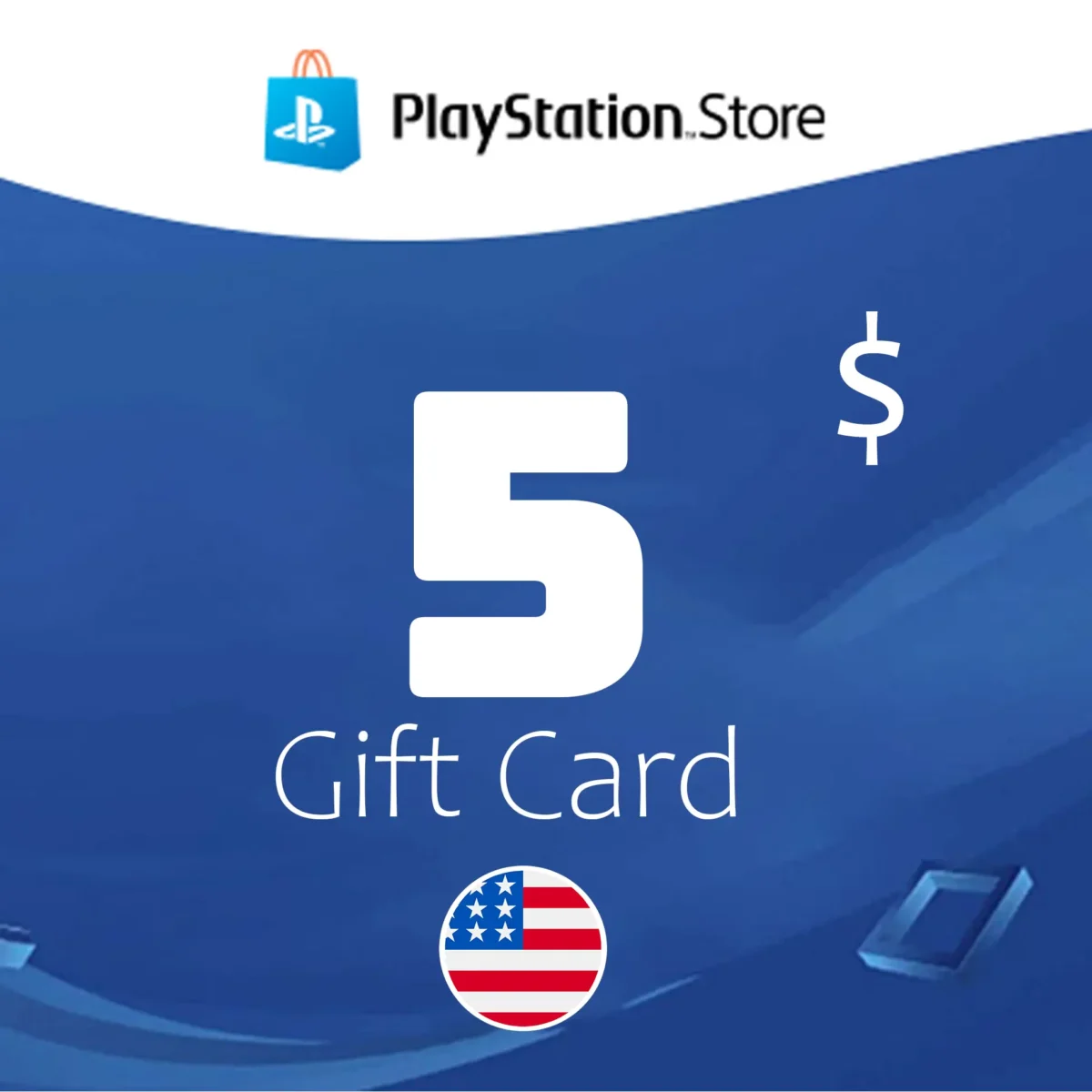 PlayStation Gift Card 5 USD - USA - Image 1