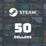 Steam Wallet Gift Card 50 USD Key