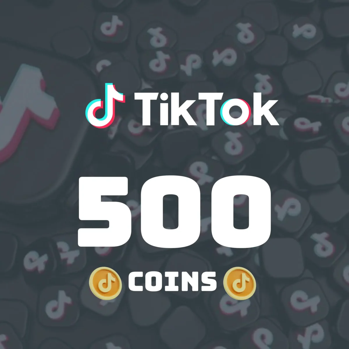 500 TikTok Coins - Image 1