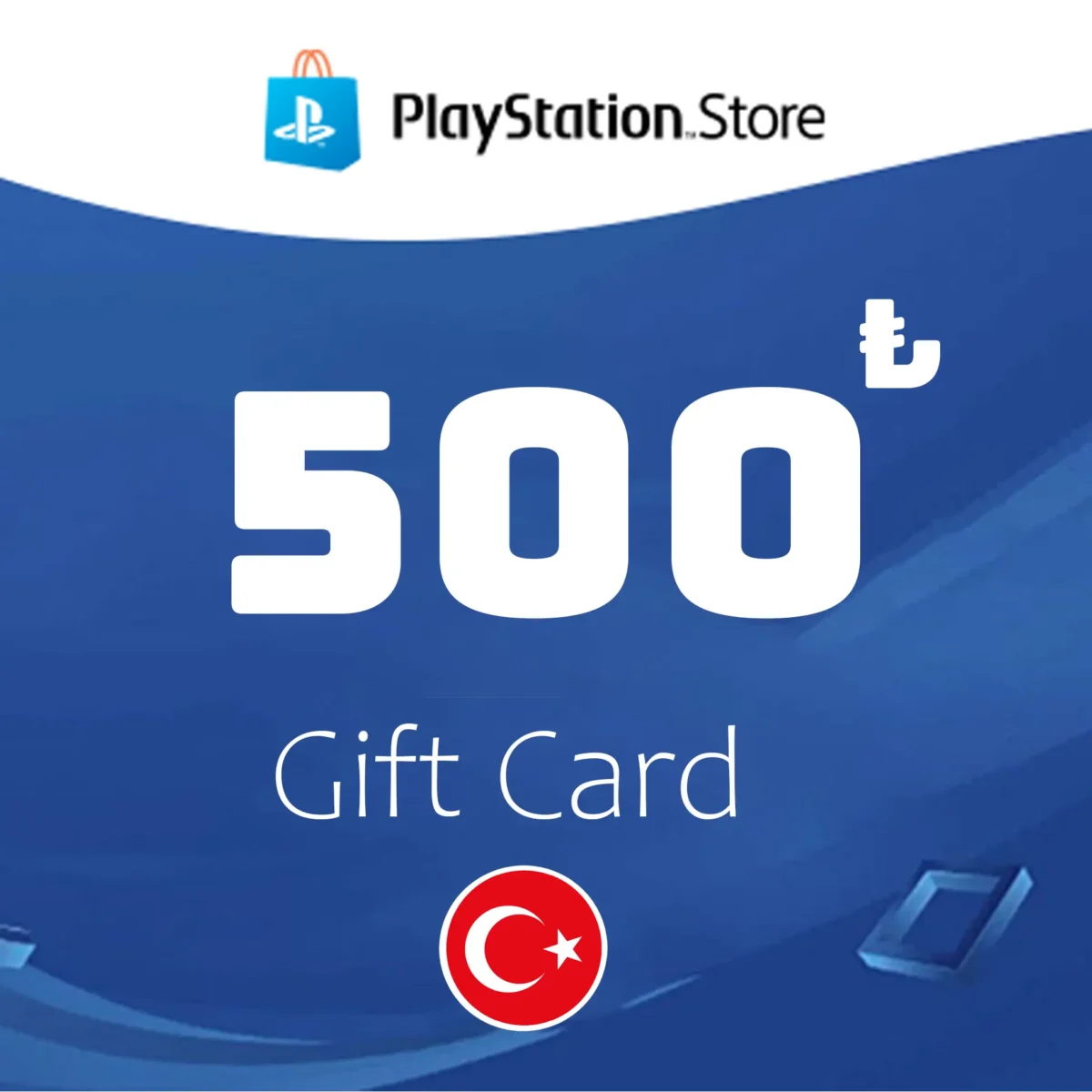 PlayStation Gift Card 500 TRY – Turkey - Image 1