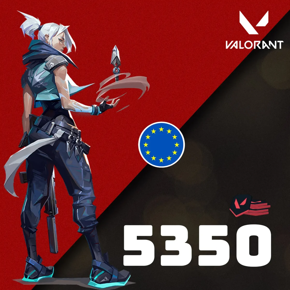 Valorant 50 EUR - 5350 Valorant Points - Image 1
