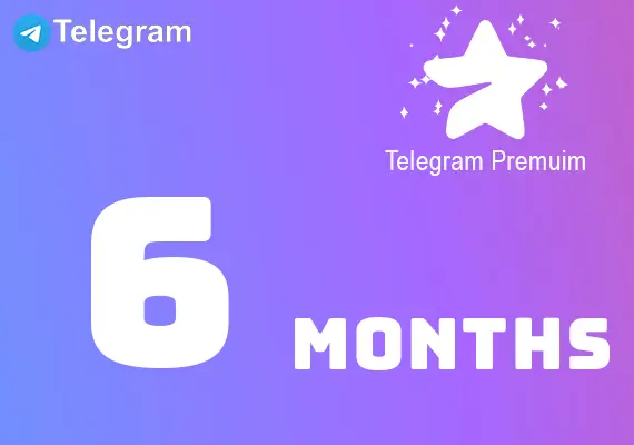 6 months telegram premuim