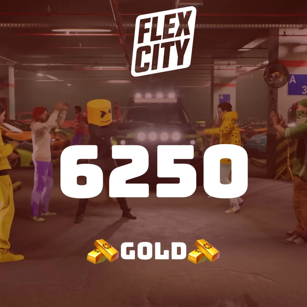6250 (12500 promo ) Gold - Flex City - Image 1