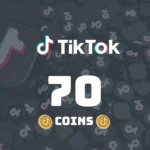 70 TikTok Coins