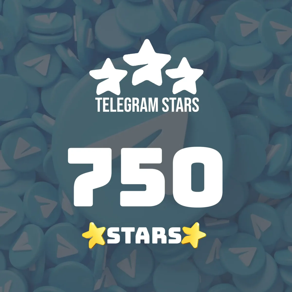 750 Telegram Stars - Image 1