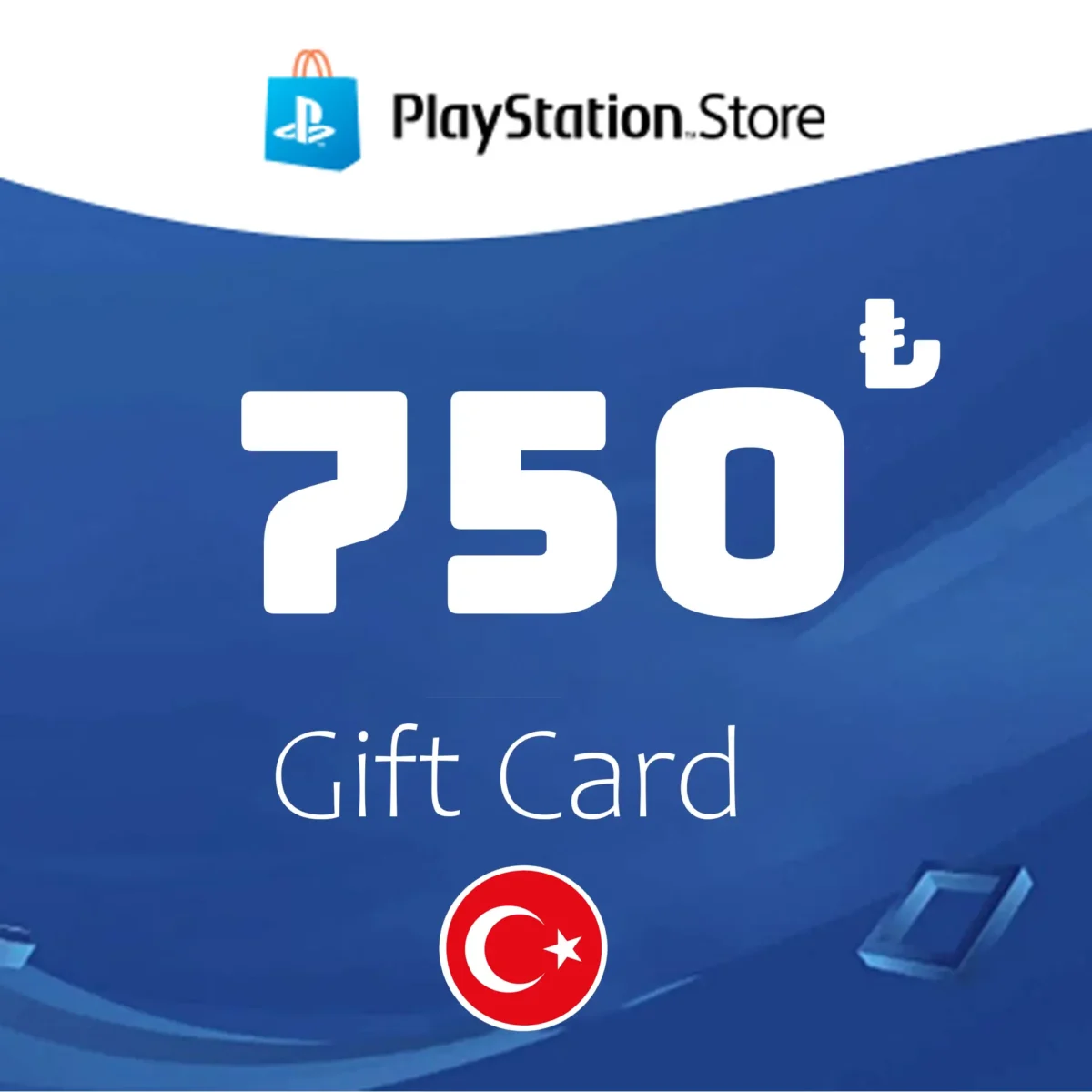 PlayStation Gift Card 750 TRY – Turkey - Image 1